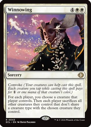 Winnowing (PPECL-043) [Promo Pack: Lorwyn Eclipsed]