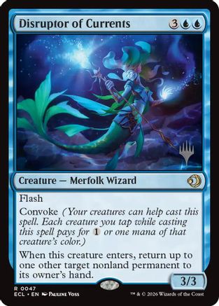 Disruptor of Currents (PPECL-047) [Promo Pack: Lorwyn Eclipsed]