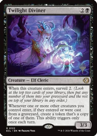 Twilight Diviner (PPECL-122) [Promo Pack: Lorwyn Eclipsed]