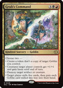 Grub's Command (PPECL-228) [Promo Pack: Lorwyn Eclipsed] Foil