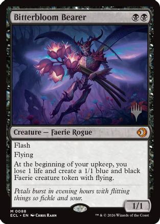 Bitterbloom Bearer (PPECL-088) [Promo Pack: Lorwyn Eclipsed]