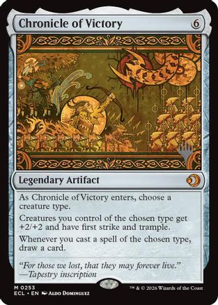 Chronicle of Victory (PPECL-253) [Promo Pack: Lorwyn Eclipsed]