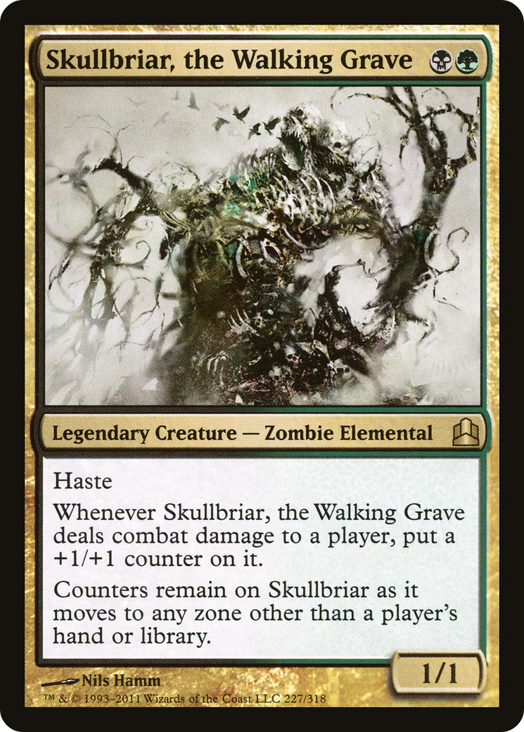 Skullbriar, the Walking Grave (CMD-227) [Commander 2011]