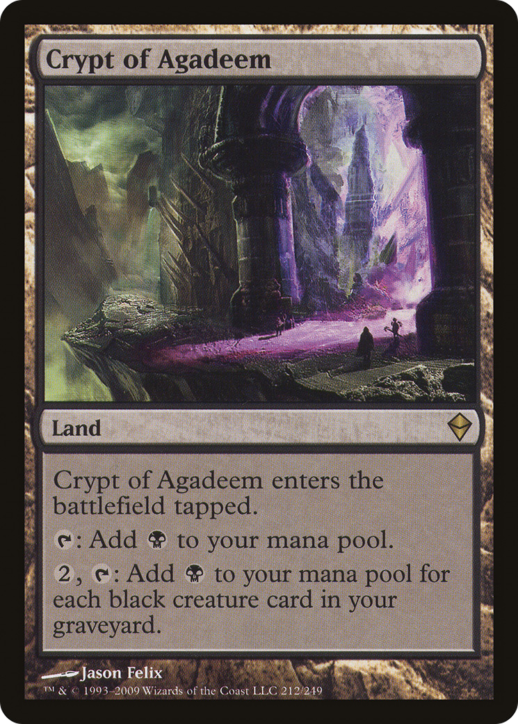 Crypt of Agadeem (ZEN-212) [Zendikar]