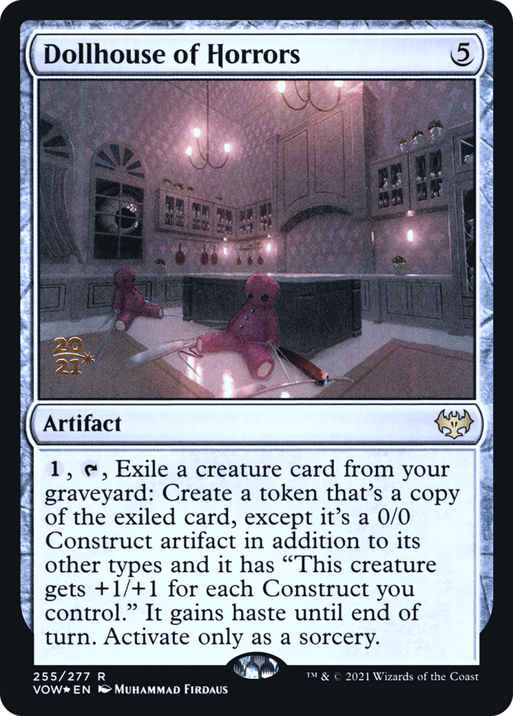 Dollhouse of Horrors (PRE-255) [Innistrad: Crimson Vow Promos] Foil