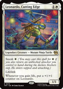 Leonardo, Cutting Edge (TMT-015) [Teenage Mutant Ninja Turtles] Foil