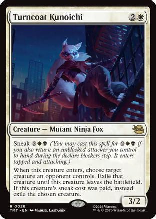 Turncoat Kunoichi (TMT-026) [Teenage Mutant Ninja Turtles]
