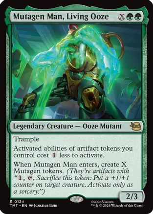 Mutagen Man, Living Ooze (TMT-124) [Teenage Mutant Ninja Turtles] Foil