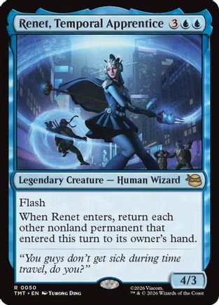 Renet, Temporal Apprentice (TMT-050) [Teenage Mutant Ninja Turtles] Foil