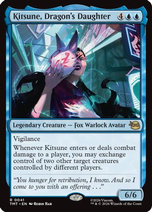 Kitsune, Dragon's Daughter (TMT-041) [Teenage Mutant Ninja Turtles] Foil