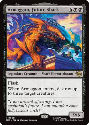 Armaggon, Future Shark (TMT-058) [Teenage Mutant Ninja Turtles]