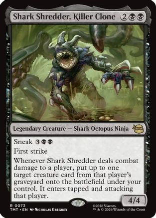 Shark Shredder, Killer Clone (TMT-073) [Teenage Mutant Ninja Turtles] Foil