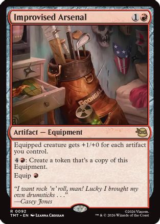 Improvised Arsenal (TMT-092) [Teenage Mutant Ninja Turtles] Foil