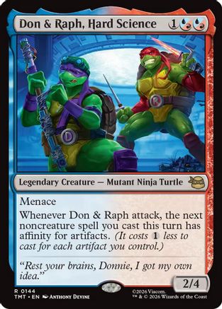 Don & Raph, Hard Science (TMT-144) [Teenage Mutant Ninja Turtles]