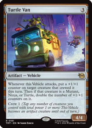 Turtle Van (TMT-181) [Teenage Mutant Ninja Turtles] Foil