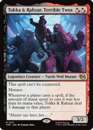 Tokka & Rahzar, Terrible Twos (TMT-171) [Teenage Mutant Ninja Turtles]