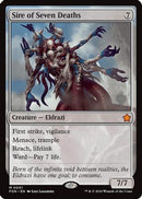 Sire of Seven Deaths (PPECL-001) [Promo Pack: Lorwyn Eclipsed] Foil