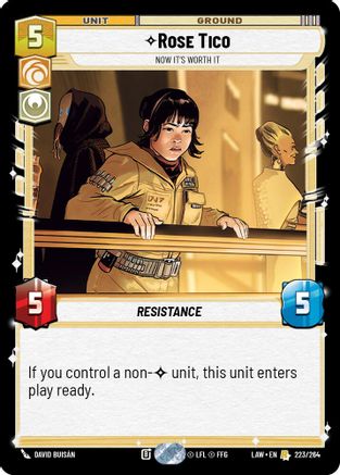 Rose Tico - Now It's Worth It (223/264) [A Lawless Time]