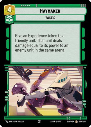 Haymaker (168/264) [A Lawless Time]