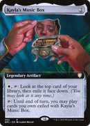 Kayla's Music Box (Extended Art) (BRC-062) [The Brothers' War Commander]