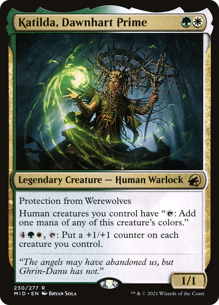 Katilda, Dawnhart Prime (MID-230) [Innistrad: Midnight Hunt]