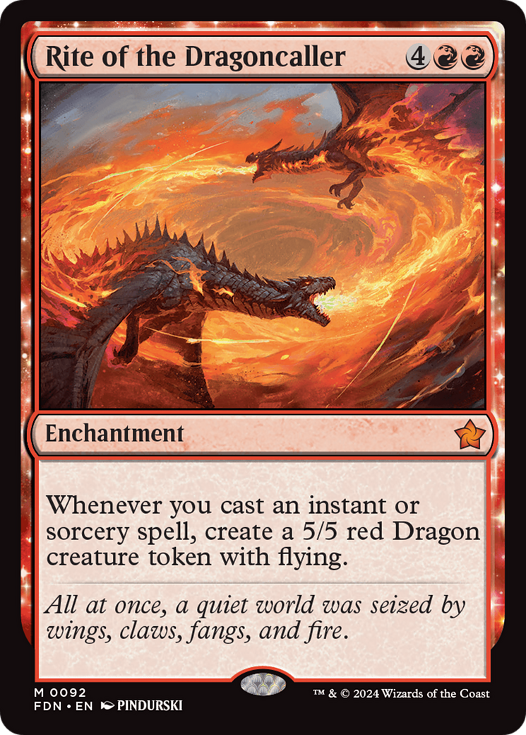 Rite of the Dragoncaller (FDN-092) [Foundations]