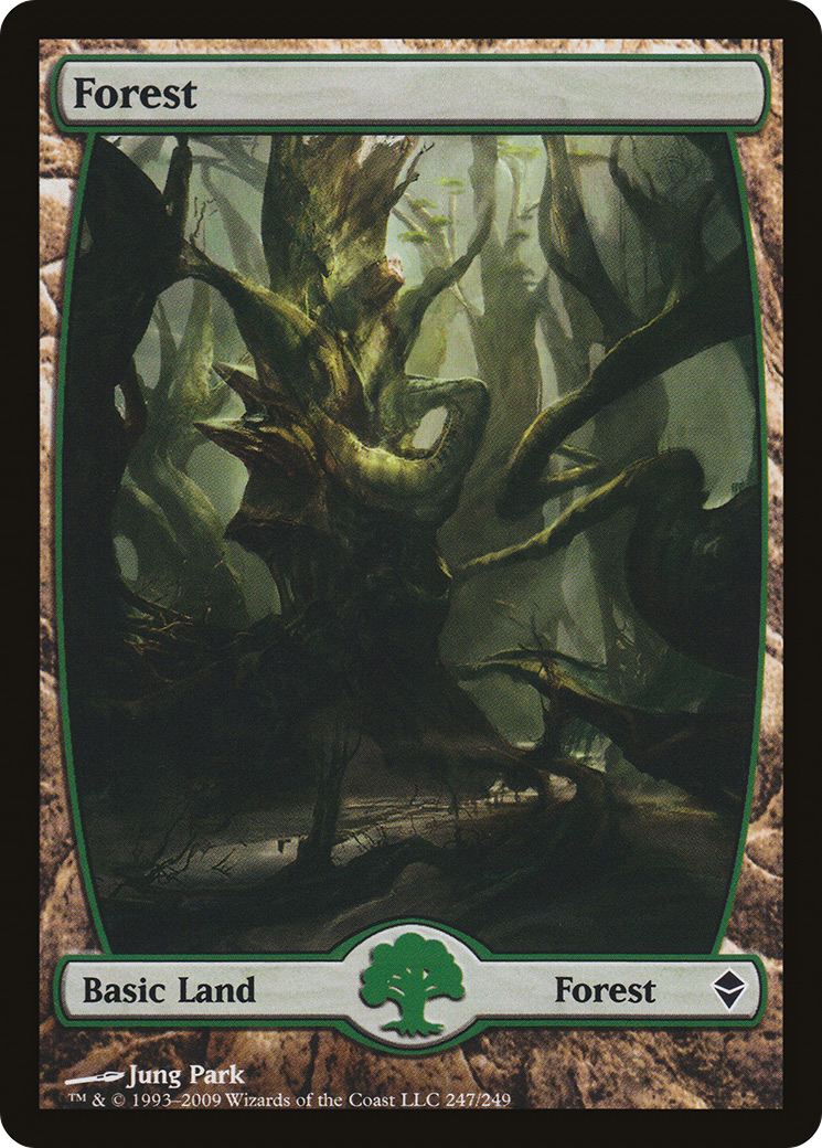 Forest (247) - Full Art (ZEN-247) [Zendikar]