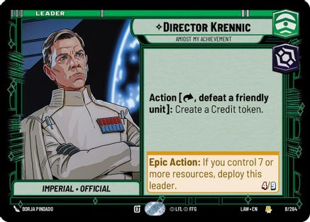 Director Krennic - Amidst My Achievement (8/264) [A Lawless Time]