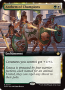 Anthem of Champions (FDN-477) [Foundations]: (Extended Art) Foil