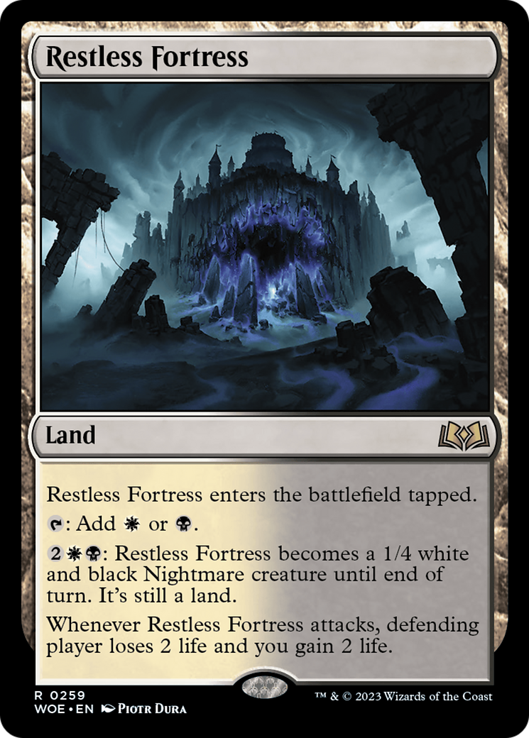 Restless Fortress (WOE-259) [Wilds of Eldraine]