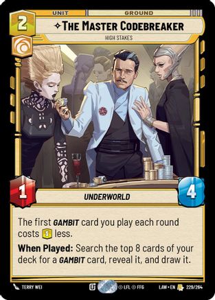 The Master Codebreaker - High Stakes (229/264) [A Lawless Time]