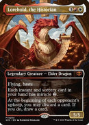 Lorehold, the Historian (Borderless) (SOS-284) [Secrets of Strixhaven] Foil