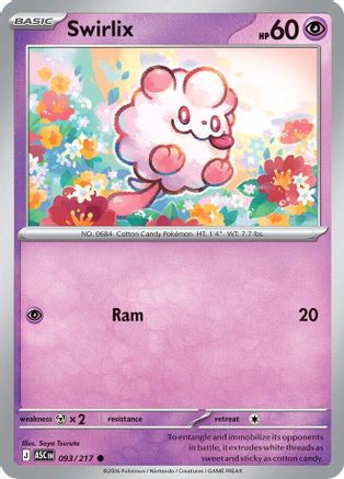 Swirlix 93 - [ME Ascended Heroes] Reverse Holofoil