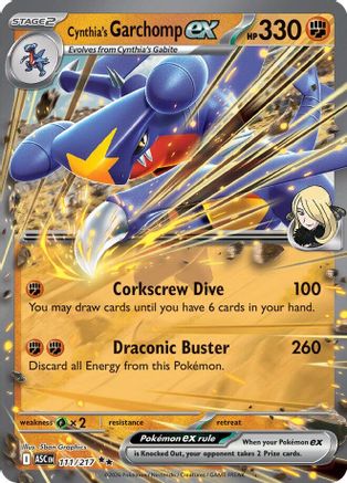 Cynthia's Garchomp ex 111 - [ME Ascended Heroes] Holofoil
