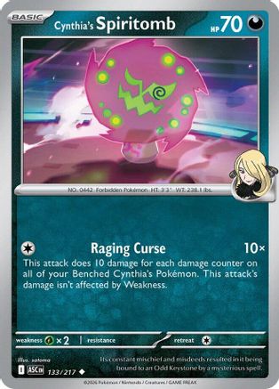 Cynthia's Spiritomb - 133/217 133 - [ME Ascended Heroes]
