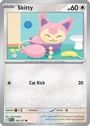 Skitty 165 - [ME Ascended Heroes] Reverse Holofoil