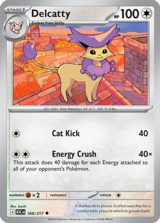 Delcatty 166 - [ME Ascended Heroes]
