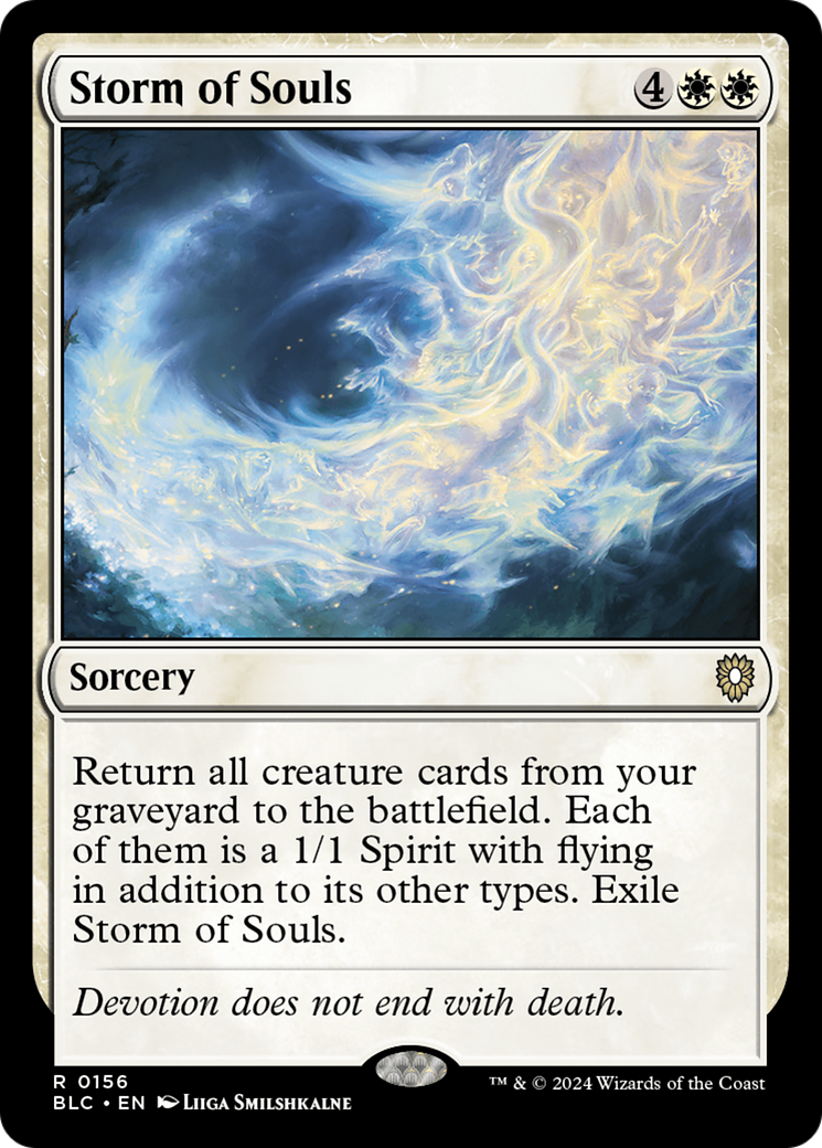 Storm of Souls (BLC-156) [Bloomburrow Commander]