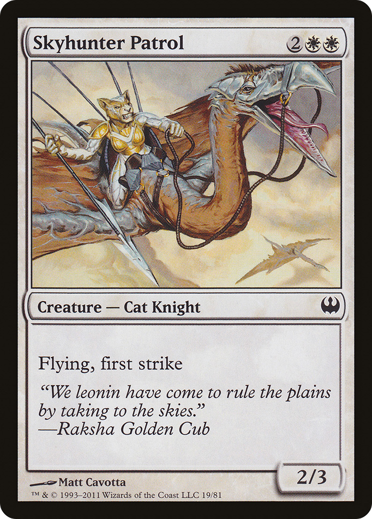 Skyhunter Patrol (DDG-019) [Duel Decks: Knights vs. Dragons]