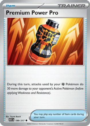 Premium Power Pro 199 - [ME Ascended Heroes] Reverse Holofoil