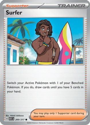 Surfer - 200/217 200 - [ME Ascended Heroes] Reverse Holofoil