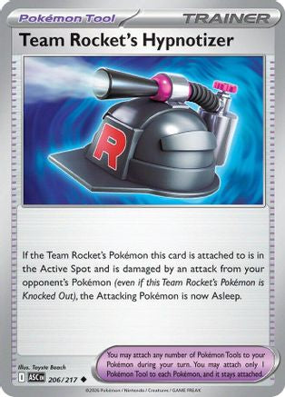 Team Rocket's Hypnotizer 206 - [ME Ascended Heroes] Reverse Holofoil