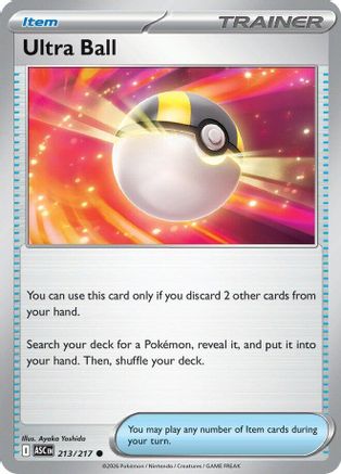 Ultra Ball - 213/217 213 - [ME Ascended Heroes]