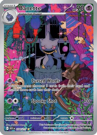 Banette - 234/217 234 - [ME Ascended Heroes] Holofoil