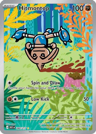 Hitmontop - 240/217 240 - [ME Ascended Heroes] Holofoil