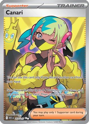 Canari - 257/217 257 - [ME Ascended Heroes] Holofoil