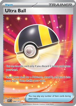 Ultra Ball - 264/217 264 - [ME Ascended Heroes] Holofoil
