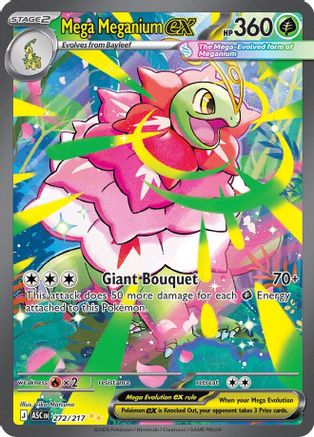 Mega Meganium ex - 272/217 272 - [ME Ascended Heroes] Holofoil