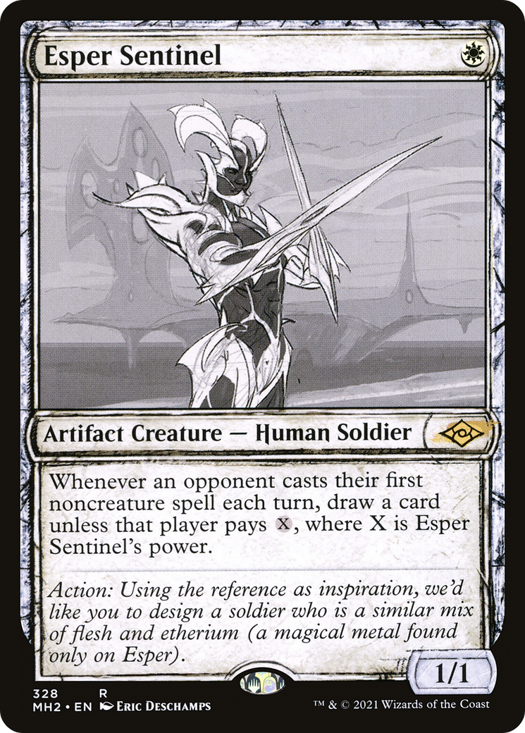 Esper Sentinel (Showcase) (MH2-328) [Modern Horizons 2]