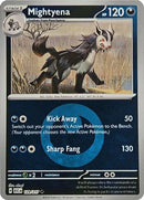 Mightyena - 129/217 (Energy Symbol Pattern) 129 - [ME Ascended Heroes] Reverse Holofoil